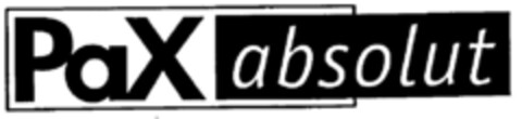 PaX absolut Logo (DPMA, 06.04.2000)