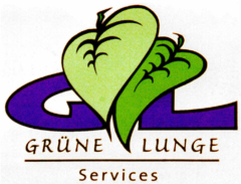 GL GRÜNE LUNGE Services Logo (DPMA, 18.04.2000)