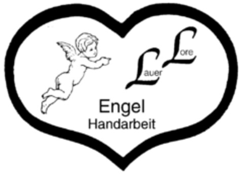 Lore Lauer Engel Handarbeit Logo (DPMA, 22.08.2000)