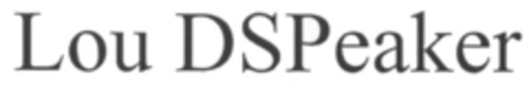 Lou DSPeaker Logo (DPMA, 17.07.2009)