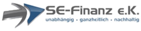SE-Finanz e.K. unabhängig · ganzheitlich · nachhaltig Logo (DPMA, 02.05.2012)