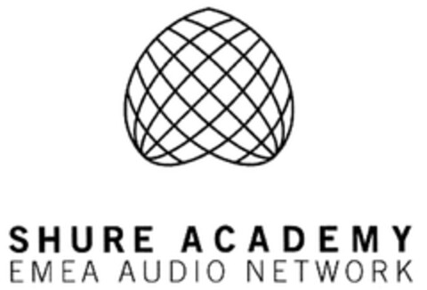 SHURE ACADEMY EMEA AUDIO NETWORK Logo (DPMA, 07/11/2012)