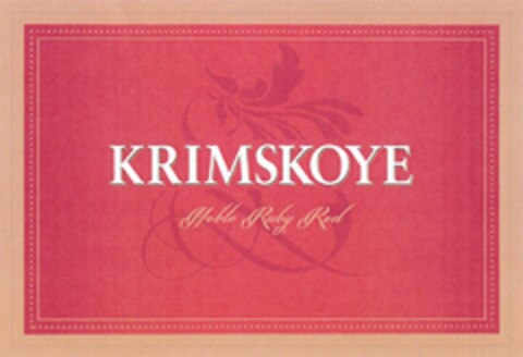 KRIMSKOYE Noble Ruby Red Logo (DPMA, 05.07.2013)