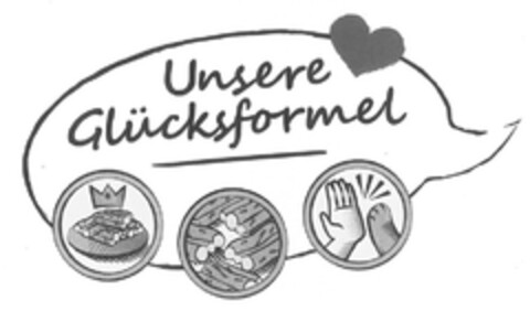 Unsere Glücksformel Logo (DPMA, 09.01.2015)