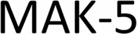 MAK-5 Logo (DPMA, 12/26/2022)
