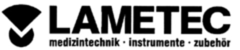 LAMETEC medizintechnik · instrumente · zubehör Logo (DPMA, 05/13/2002)