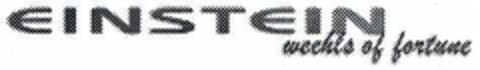 EINSTEIN weehls of fortune Logo (DPMA, 07.08.2002)