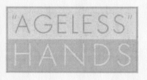 "AGELESS" HANDS Logo (DPMA, 04/13/2004)