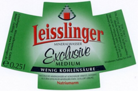 Leisslinger Exclusive MEDIUM Logo (DPMA, 04/13/2004)