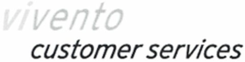 vivento customer services Logo (DPMA, 28.07.2004)