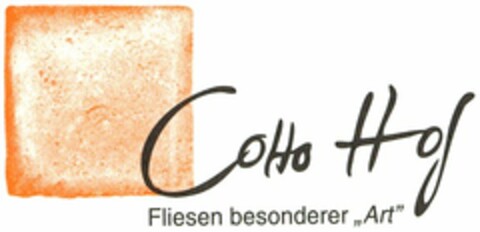 Cotto Hof Logo (DPMA, 15.12.2004)