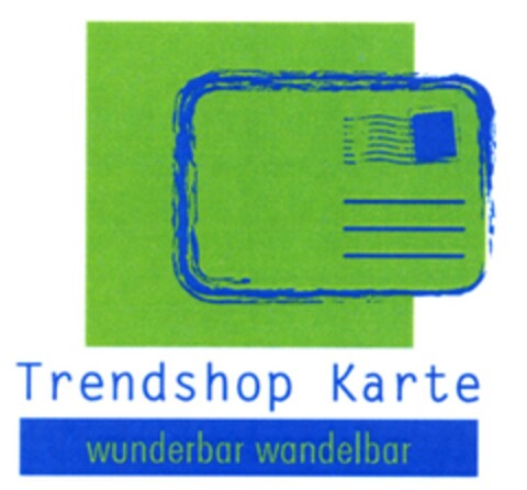 Trendshop Karte Logo (DPMA, 11.10.2006)