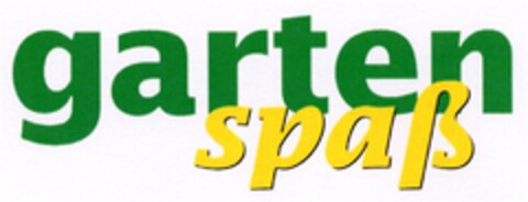 gartenspaß Logo (DPMA, 11.07.2007)