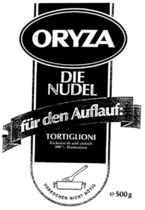 ORYZA DIE NUDEL Logo (DPMA, 28.05.1998)