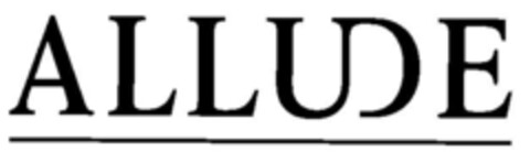 ALLUDE Logo (DPMA, 02.07.1998)