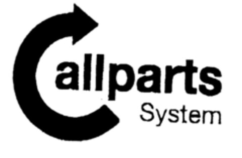 Callparts System Logo (DPMA, 01.04.1999)