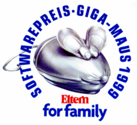 Eltern for family SOFTWAREPREIS.GIGA-MAUS 1999 Logo (DPMA, 06/29/1999)