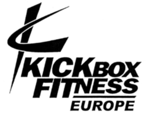 KICKBOX FITNESS EUROPE Logo (DPMA, 19.11.1999)