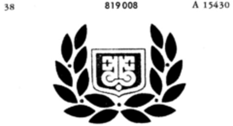 819008 Logo (DPMA, 30.03.1965)