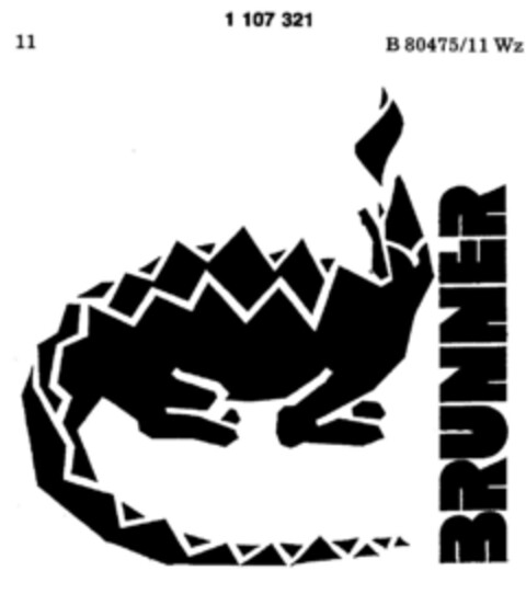 BRUNNER Logo (DPMA, 07.11.1986)