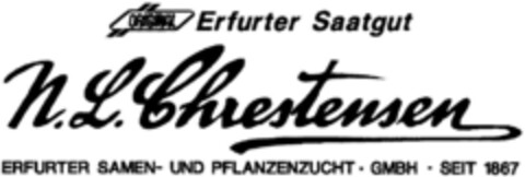 Erfurter Saatgut N.L.Chrestensen Logo (DPMA, 12.06.1991)