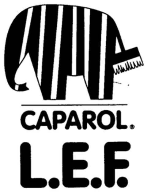CAPAROL  L.E.F. Logo (DPMA, 20.02.1991)