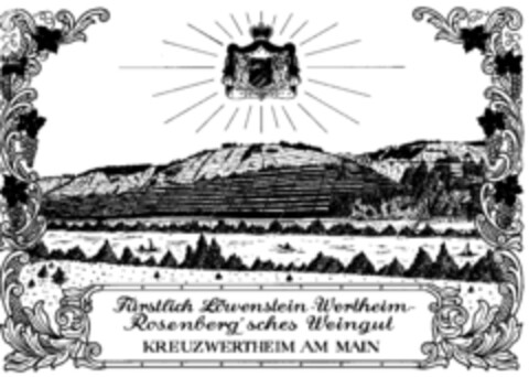 Fürstlich Löwenstein-Wertheim Rosenberg`sches Weingut Logo (DPMA, 10/23/1971)