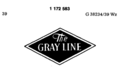 The GRAY LINE Logo (DPMA, 06/30/1990)