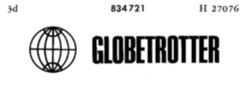 GLOBETROTTER Logo (DPMA, 02.09.1965)