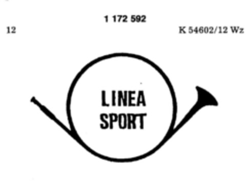 LINEA SPORT Logo (DPMA, 22.06.1989)