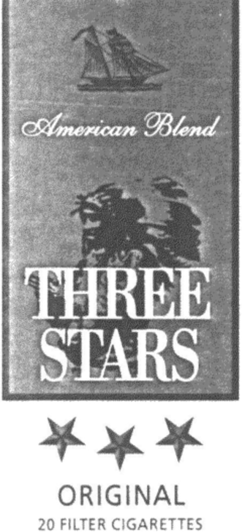 THREE STARS Logo (DPMA, 08/18/1994)