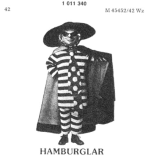 HAMBURGLAR Logo (DPMA, 16.02.1979)