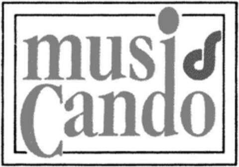 MUSICS CANDO Logo (DPMA, 24.11.1990)