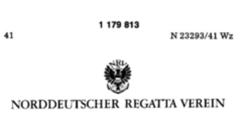 NRV NORDDEUTSCH REGATTA VEREIN Logo (DPMA, 07/13/1990)