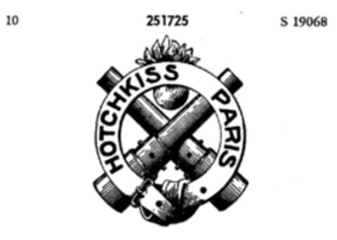HOTCHKISS PARIS Logo (DPMA, 16.06.1920)