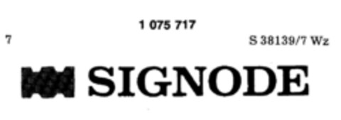 SIGNODE Logo (DPMA, 27.10.1982)