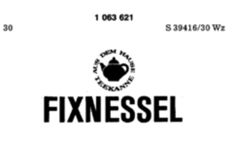 FIXNESSEL Logo (DPMA, 30.09.1983)