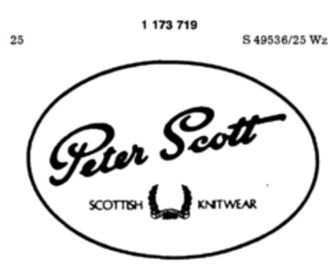 Peter Scott Logo (DPMA, 13.12.1989)