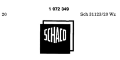 SCHACO Logo (DPMA, 18.06.1984)