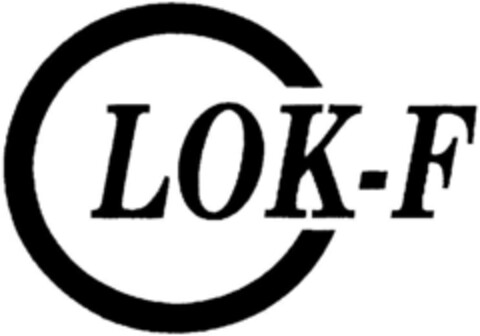 LOK-F Logo (DPMA, 22.04.1992)