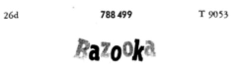 Bazooka Logo (DPMA, 07.08.1963)