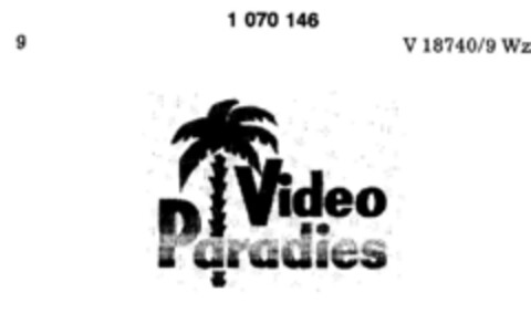 Video Paradies Logo (DPMA, 11.01.1984)