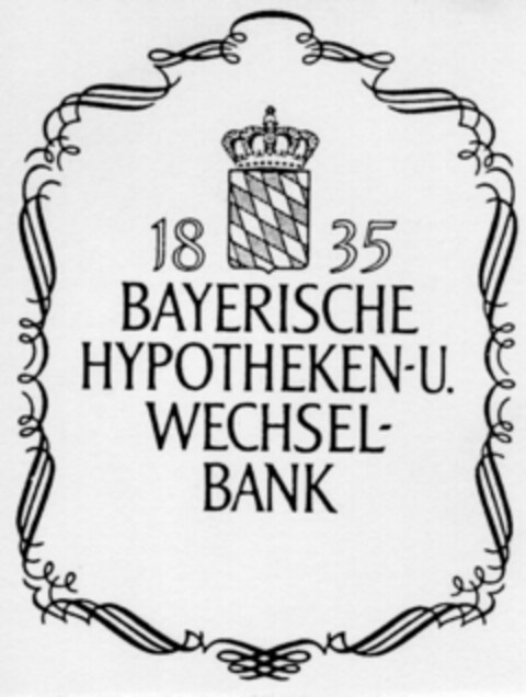 1835 BAYERISCHE HYPOTHEKEN- U. WECHSEL-BANK Logo (DPMA, 08/16/1990)