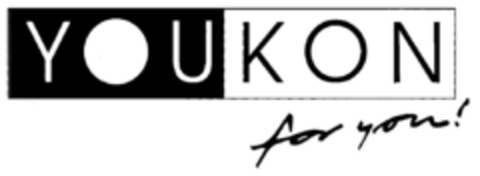 YOUKON for you! Logo (DPMA, 18.04.2000)