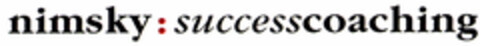 nimsky:successcoaching Logo (DPMA, 17.07.2000)