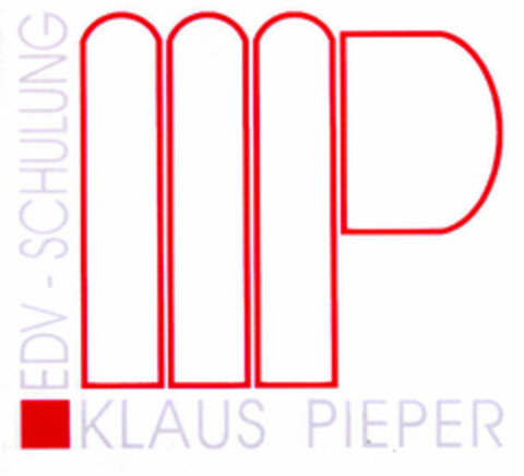 IIP EDV-SCHULUNG KLAUS PIEPER Logo (DPMA, 29.01.2001)
