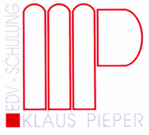 IIP EDV-SCHULUNG KLAUS PIEPER Logo (DPMA, 01/29/2001)