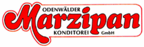 ODENWÄLDER Marzipan KONDITOREI GmbH Logo (DPMA, 23.05.2001)