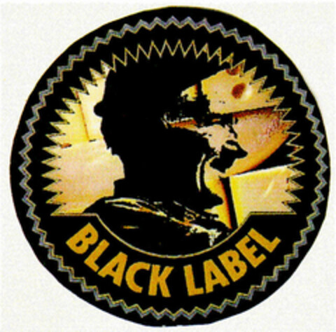 BLACK LABEL Logo (DPMA, 10/12/2001)