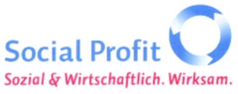 Social Profit Sozial & Wirtschaftlich. Wirksam. Logo (DPMA, 09/18/2009)